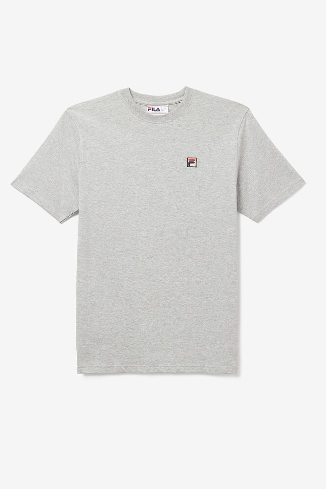 Fila Quartz T-Shirt Grey - Mens - 36702PSMX